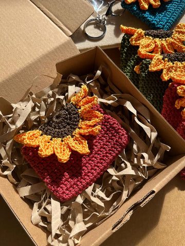 Crochet baby bag