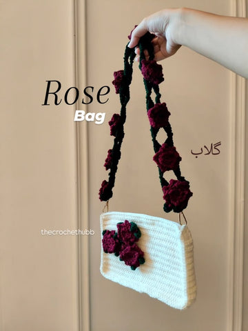 Red and White extra ordinary aesthetic Bag