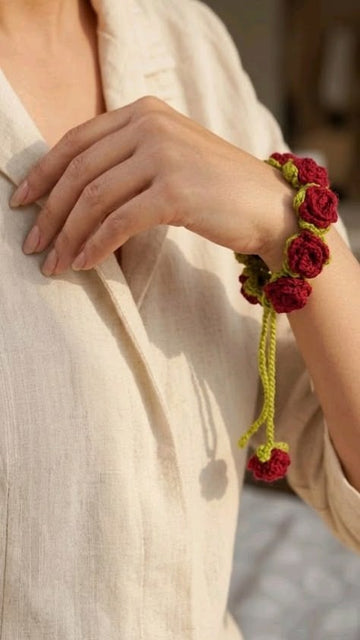 Crochet Bracelet Handmade with love