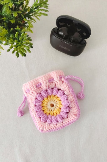 Crochet Earpod Pouch
