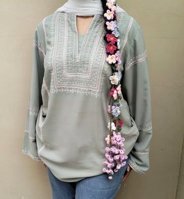 Crochet Parandi -  Perfect Size for both girls and ladies